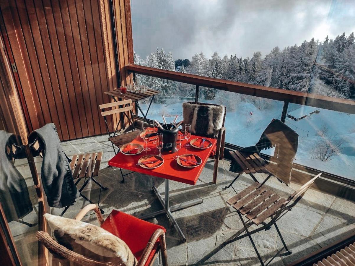Mountain View Apartment With Parking & Fast Wifi Кран-Монтана Екстер'єр фото